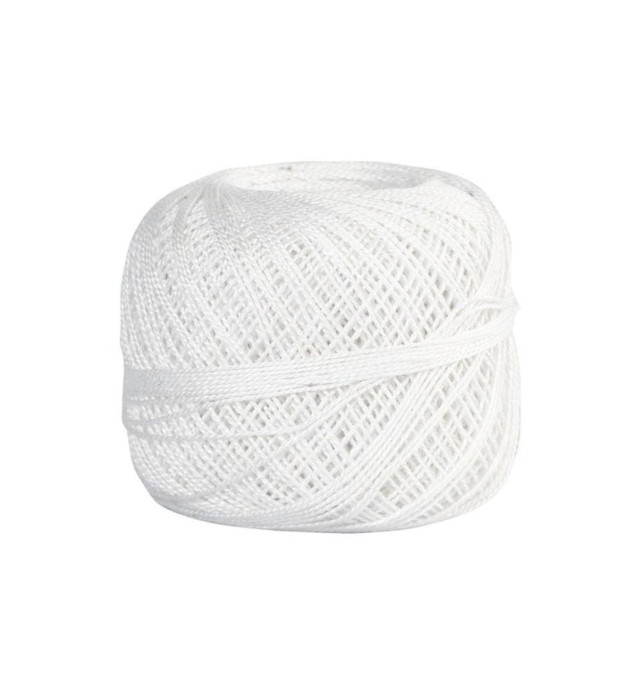 CREATIV COMPANY - Fil à coudre et à broder Blanc, 20 g
