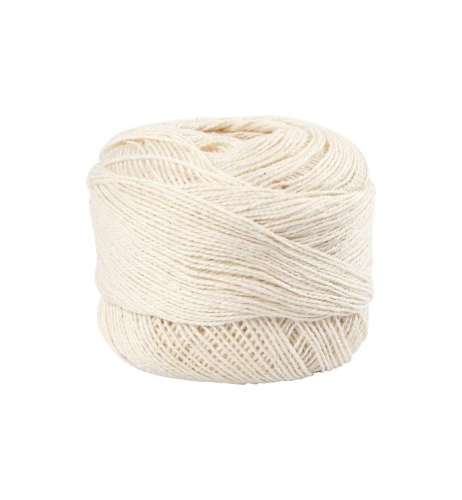 CREATIV COMPANY - Näh- und Stickgarn Beige, 20 g