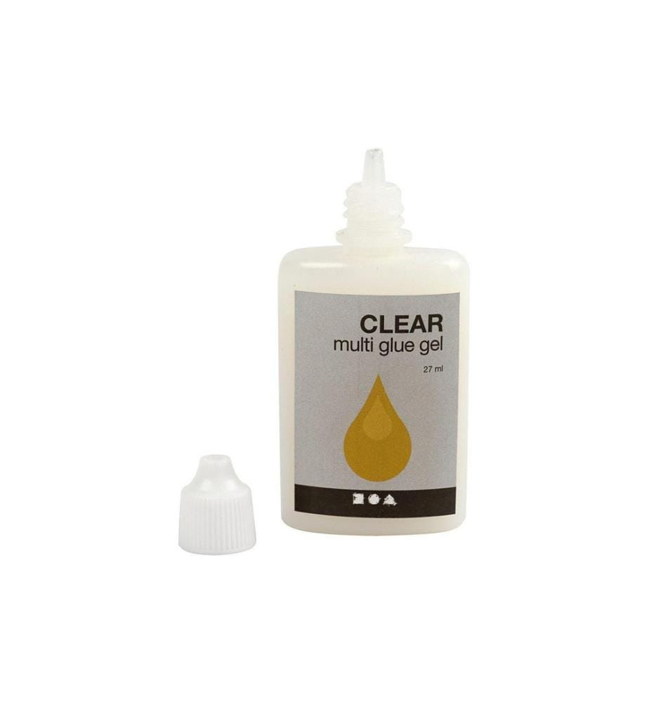 CREATIV COMPANY - Alleskleber Multi 27 ml 27 ml, Transparent, Weiss
