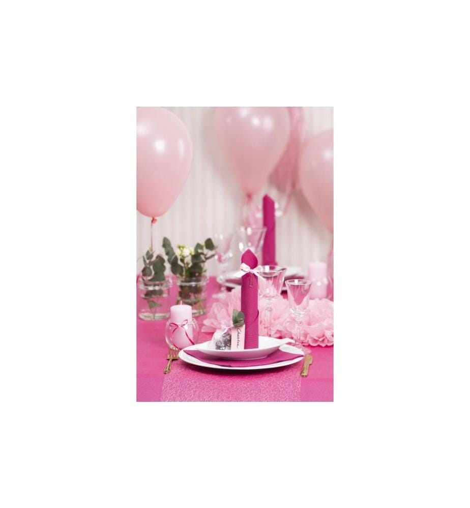 CREATIV COMPANY - Geschenkanhänger Happy Moments Rosa, 3 x 8 cm, 20 Stk.