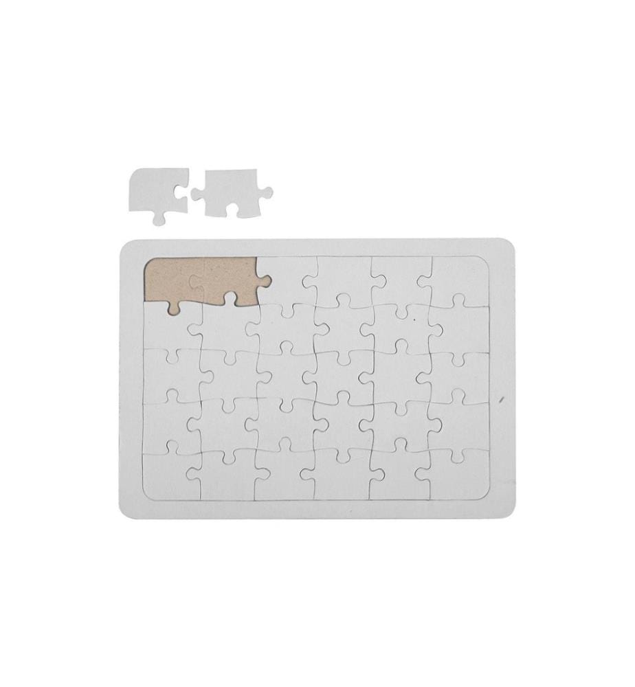 CREATIV COMPANY - Puzzle Puzzle A5, Weiss, 1 Stk.