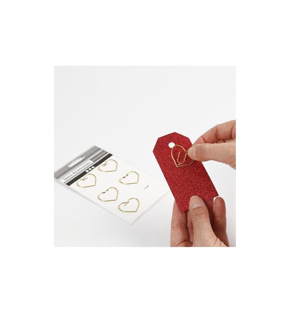 CREATIV COMPANY - Trombone Or, 30 x 20 mm, 6 pcs.