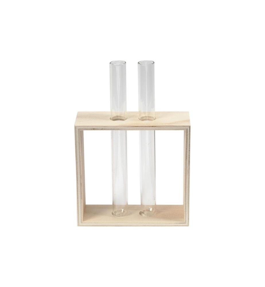 CREATIV COMPANY - Holzartikel Reagenzglashalter 1 Stück