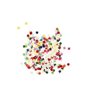 CREATIV COMPANY - Mosaiksteine aus Karton Mehrfarbig