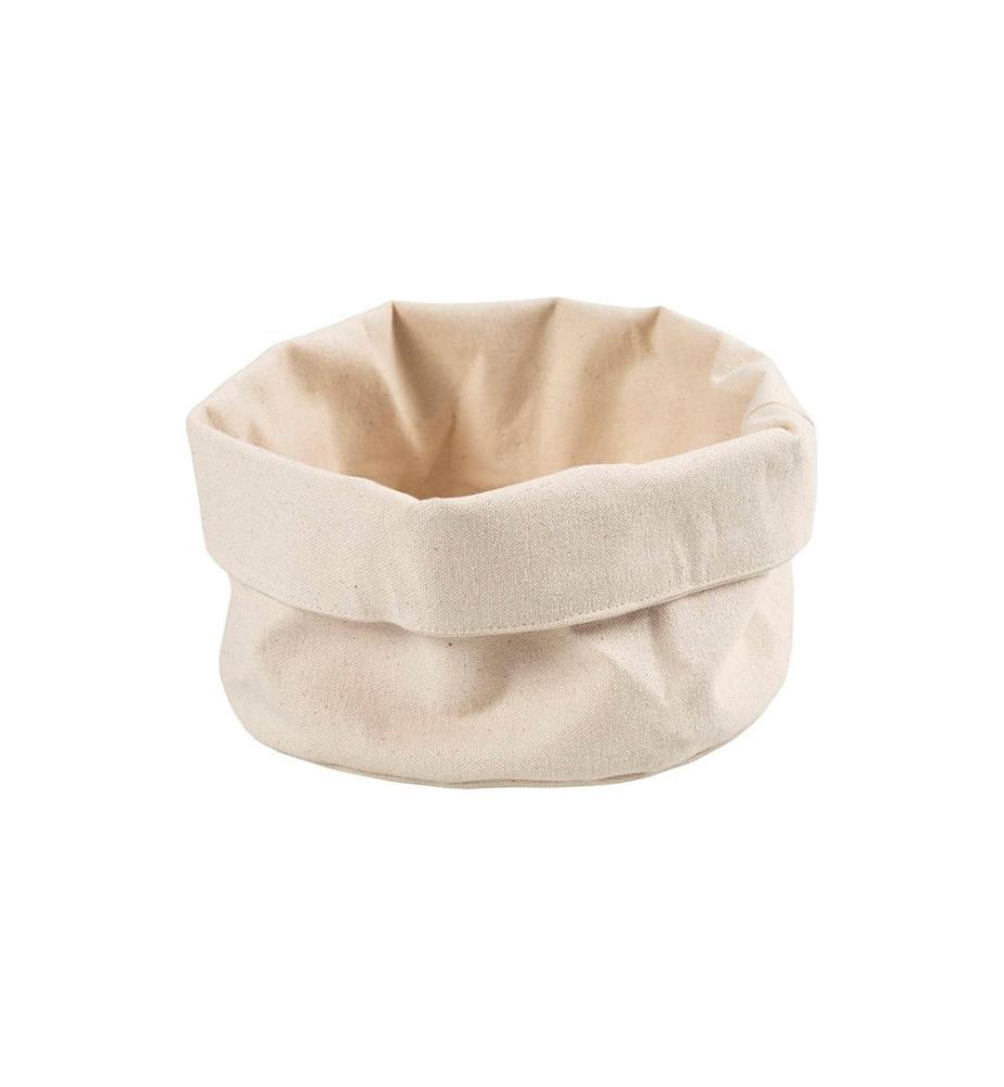 CREATIV COMPANY - Stoff-Bastelset Stoffkörbe 14.5 x 20 cm, Hellnatur, 2 Stück