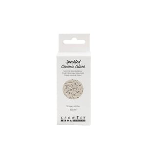 CREATIV COMPANY - Keramikglasur 999 - 1060 °C, 60 ml, Weiss