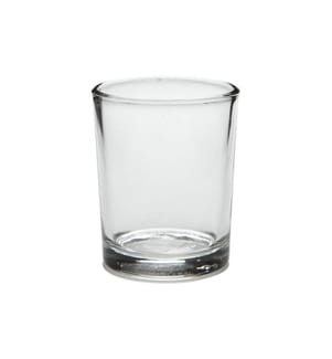 CREATIV COMPANY - Kerzenhalter Teelichtglas 120 ml 12 Stück