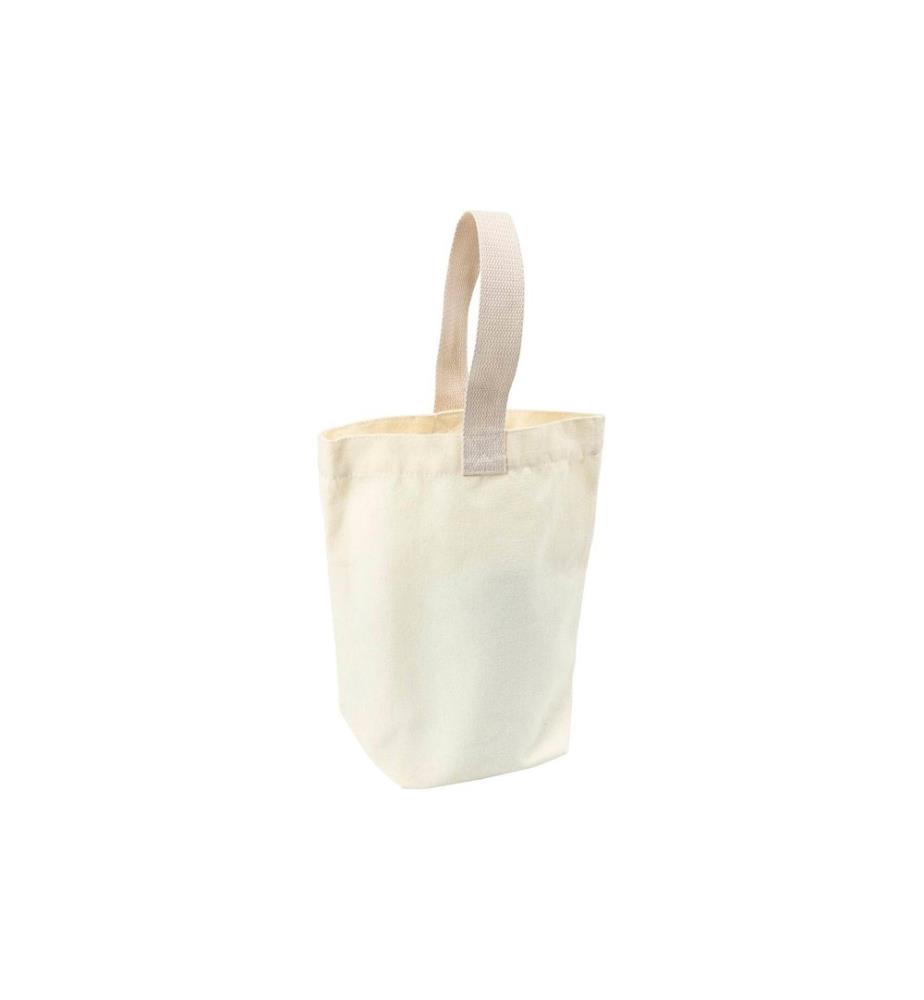 CREATIV COMPANY - Pochette en tissu 9.5 x 23 cm, naturel clair