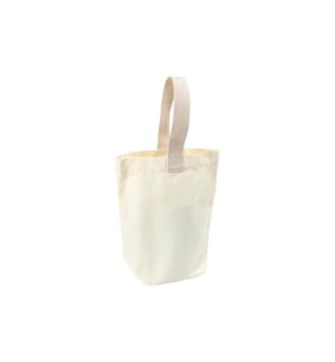 CREATIV COMPANY - Stofftasche 9.5 x 23 cm, Hellnatur