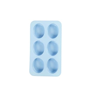 CREATIV COMPANY - Giessform Oval 6 x 7.7 x 2.3 cm, Silikon