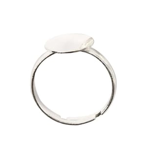 CREATIV COMPANY - Fingerring Versilbert, 3 Stk.