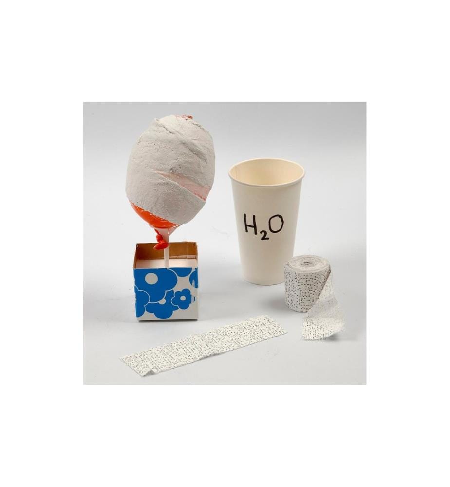 CREATIV COMPANY - Gipsbinden Weiss, 4 Rollen