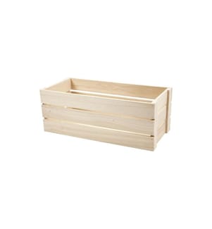 CREATIV COMPANY - Holzartikel 45 cm Apfelkiste