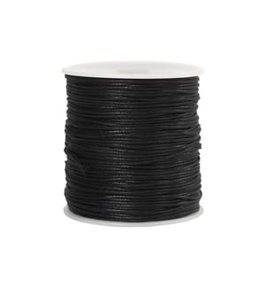 CREATIV COMPANY - Baumwollkordel 1 mm Schwarz, 100 m