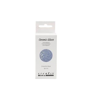 CREATIV COMPANY - Keramikglasur 984 - 1101 °C, 60 ml, Blau