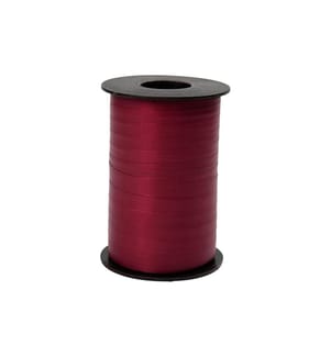 CREATIV COMPANY - Geschenkband Matt Dunkelrot 10 mm 250 m