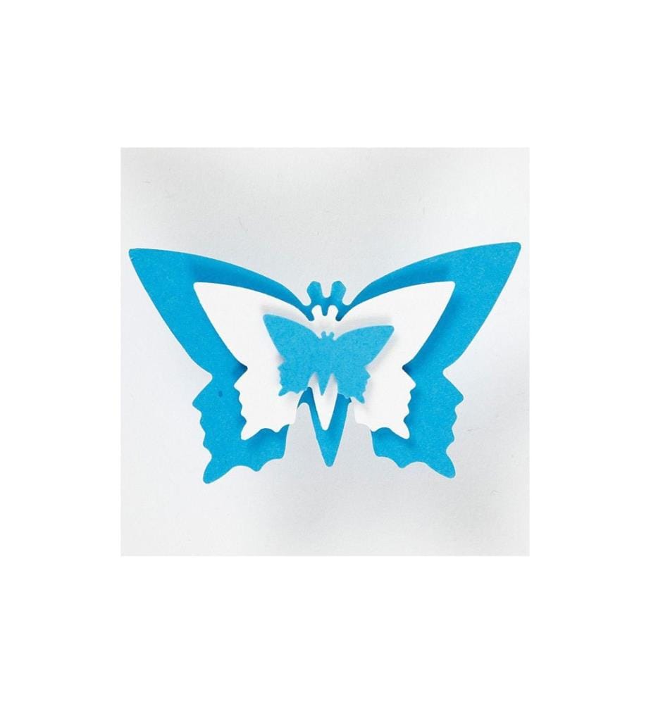 CREATIV COMPANY - Motivstanzer Schmetterling, 25/49/75 mm