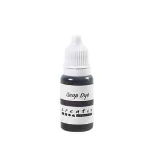 CREATIV COMPANY - Seifenfarbe Schwarz, 10 ml