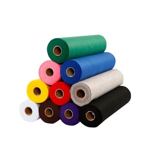 CREATIV COMPANY - Bastelfilz 180-200 g, mehrfarbig, 10 Rollen