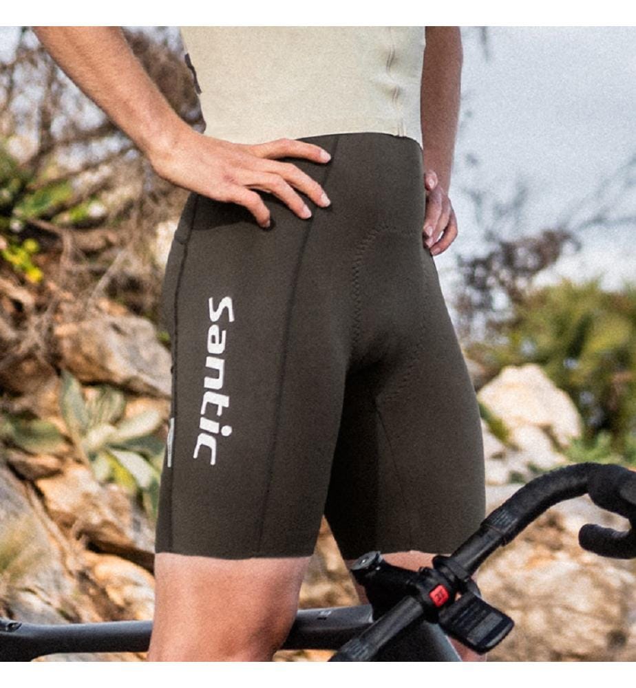 Short de cyclisme LuYao - Marron