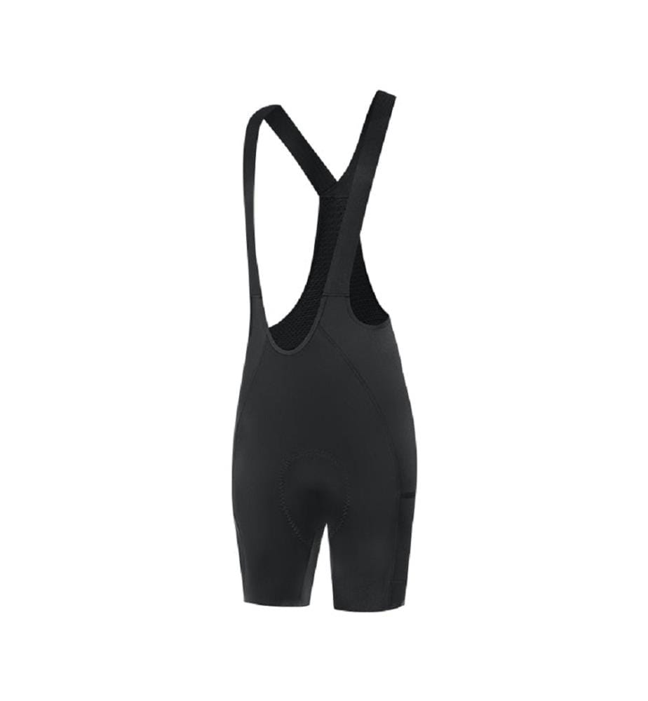 Cuissard Court à bretelles LuZheng avec coussinet Elastic Interface® - Noir