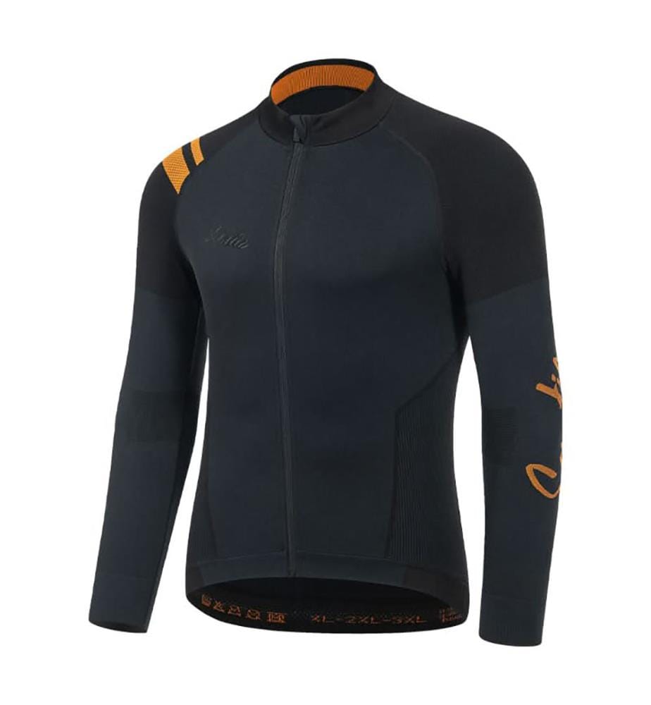 Seamless Radtrikot 14-22°C - Schwarz