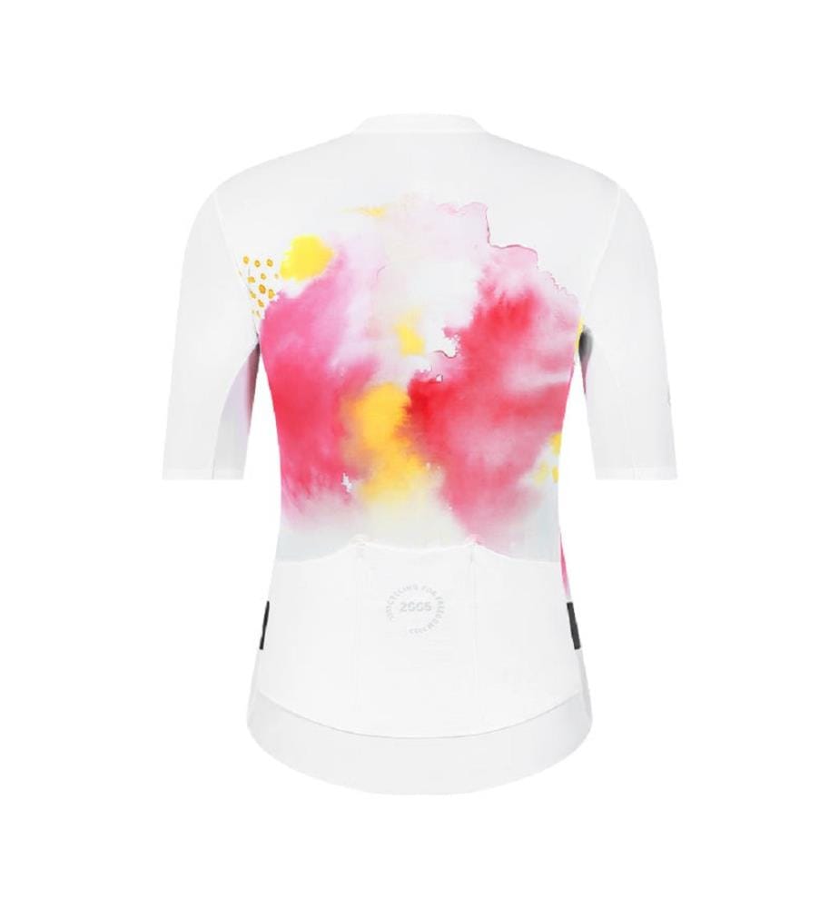 Maglia a maniche corte Qianyan - Bianca