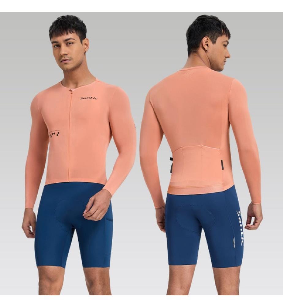 Langarm-Shirt UPF 50+ von Fusheng - Rosa