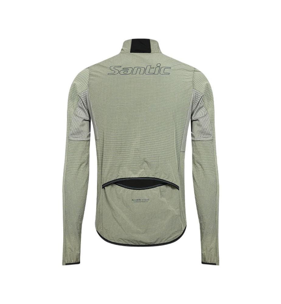 Gilet a vento da ciclismo 20-28°C - Verde