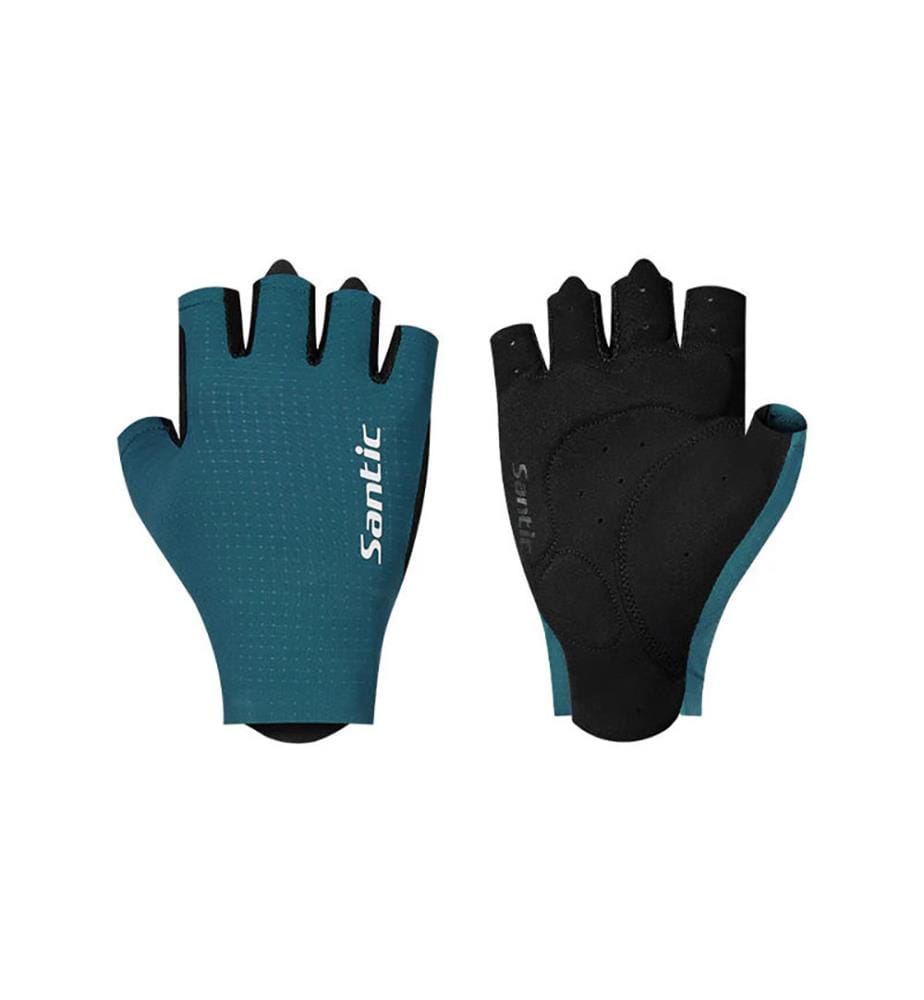 Guanti da ciclismo 28°C+ senza dita - Nero e blu