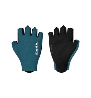 Guanti da ciclismo 28°C+ senza dita - Nero e blu