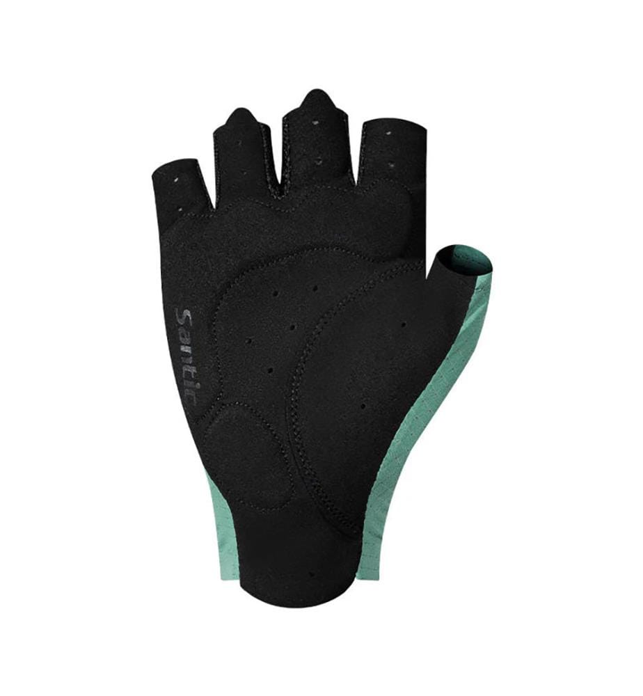 Fingerlose Fahrradhandschuhe 28°C+ - Schwarz und Blau