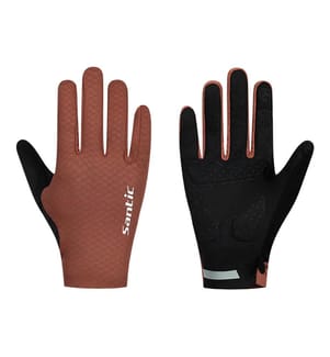 Guanti da ciclismo - Nero e marrone