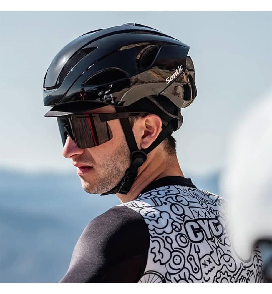 Fahrradkappe Santic Siwi - Schwarz