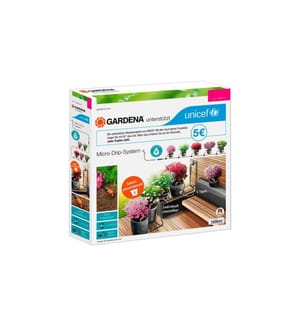 GARDENA - Start-Set Tropfbewässerung für Pflanztöpfe Micro-Drip-System