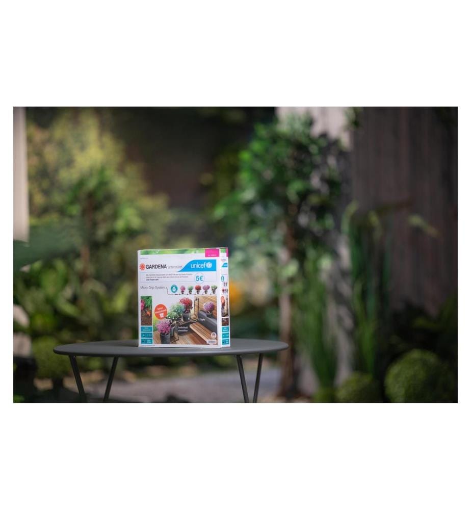GARDENA - Start-Set Tropfbewässerung für Pflanztöpfe Micro-Drip-System