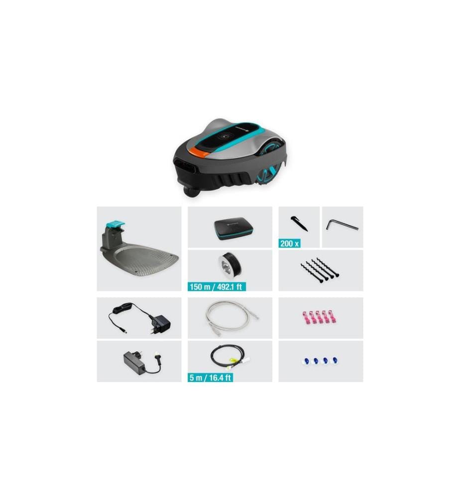 GARDENA - Robot de tonte smart SILENO city 400 400 m²