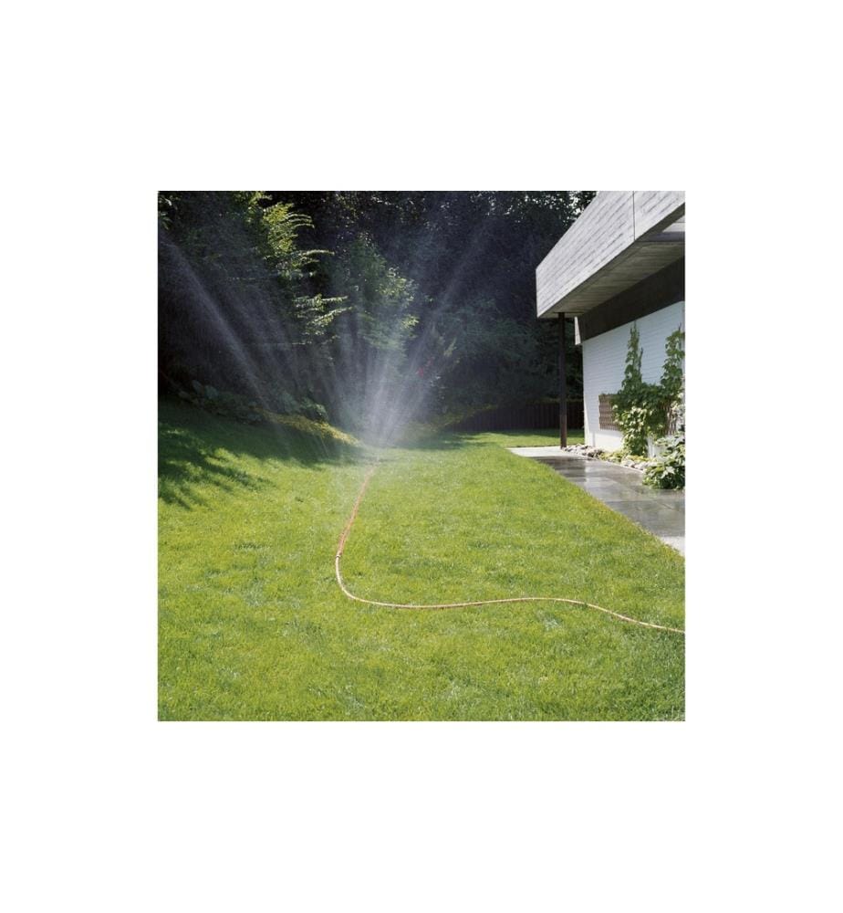 GARDENA - Schlauchregner 7,5 m mit Armaturen, orange