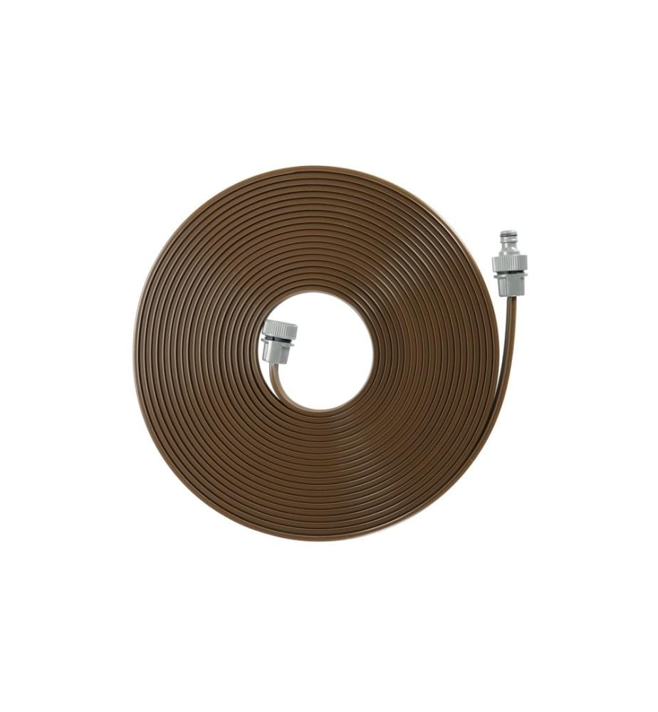 GARDENA - Schlauchregner 15 m mit Armaturen, braun