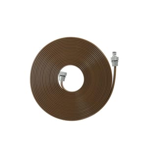 GARDENA - Arroseur souple 15 m avec ferrures, marron
