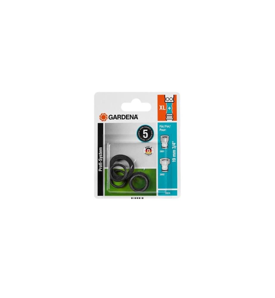 GARDENA - Jeux de joints Système SB-Profi 19 mm (G 3/4) Filetage