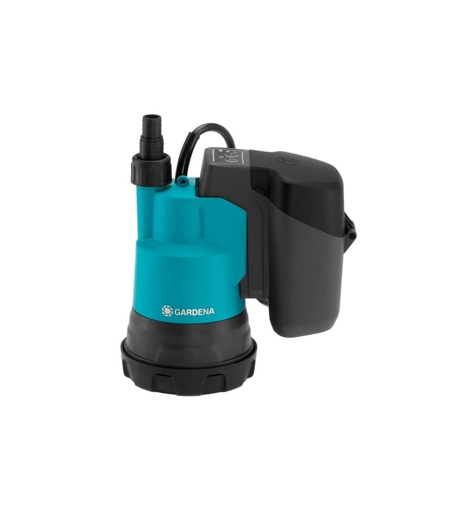 GARDENA Pompe immergée sans fil pour eau claire 2000/2 18 V P4A, Set