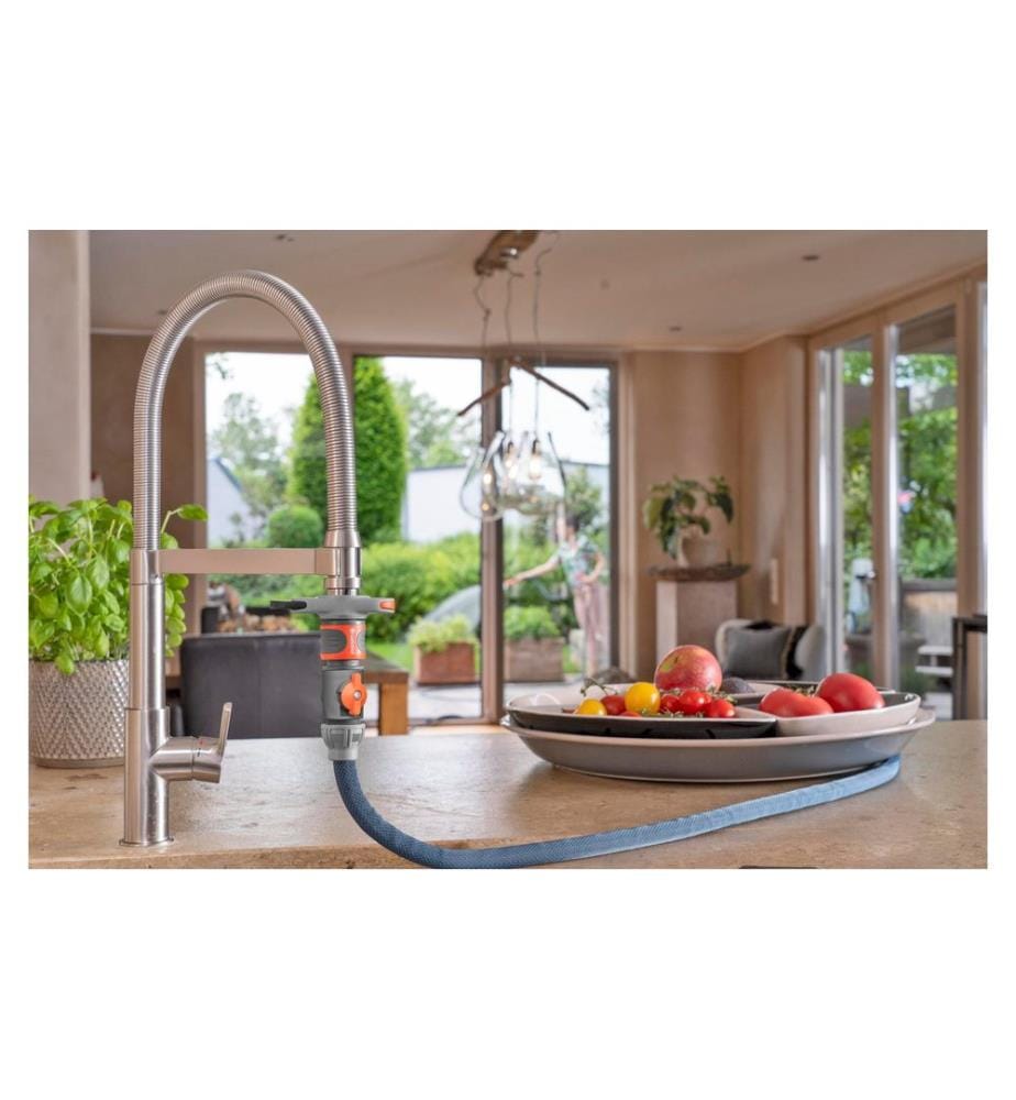 GARDENA Gartenschlauch Liano Xtreme 1/2', 10 m Set + Indoor-Adapter