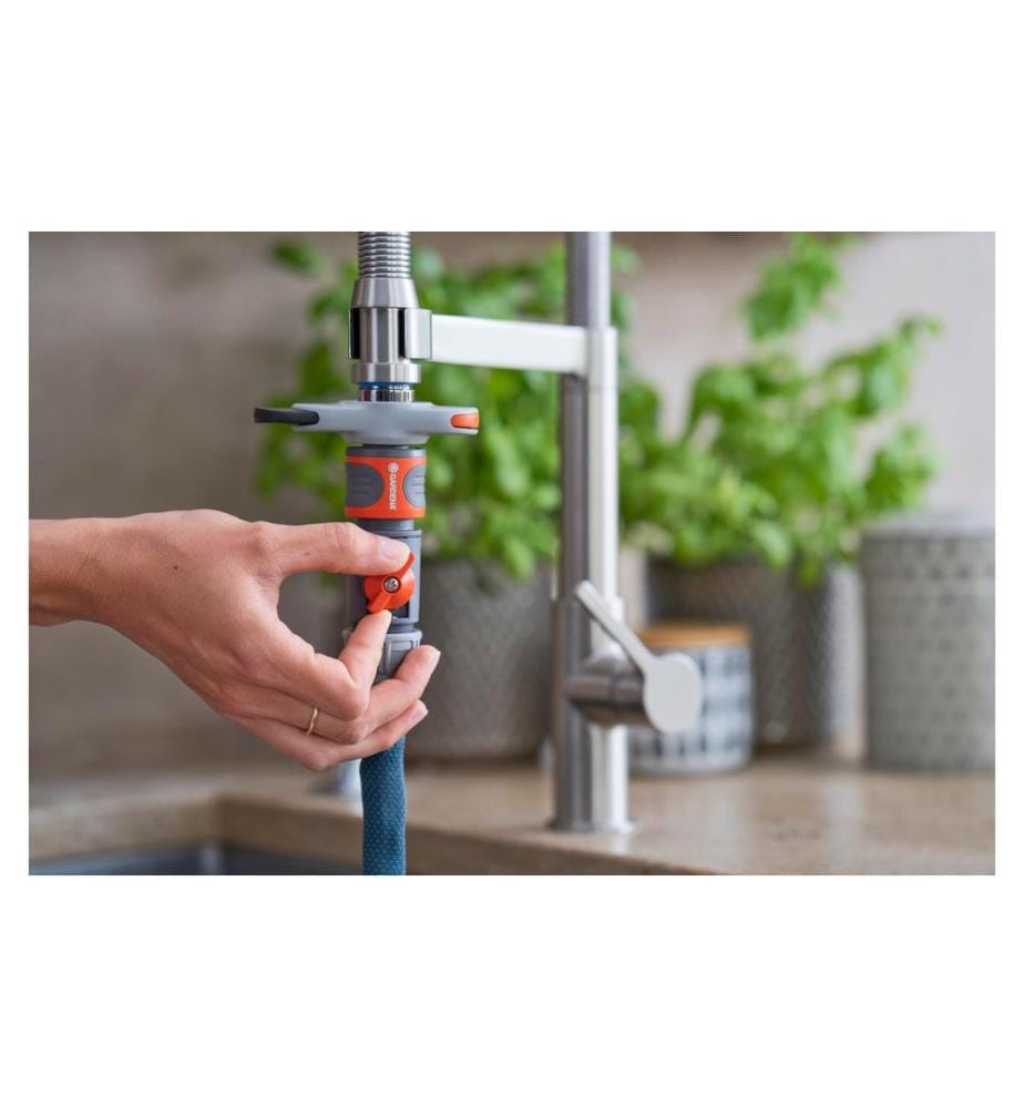 GARDENA Gartenschlauch Liano Xtreme 1/2', 10 m Set + Indoor-Adapter