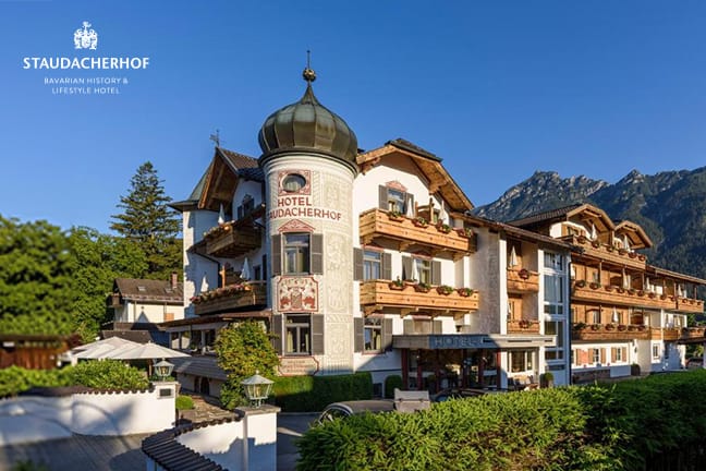 Award-winning wellness and gourmet hotel in Garmisch-Partenkirchen, Staudacherhof