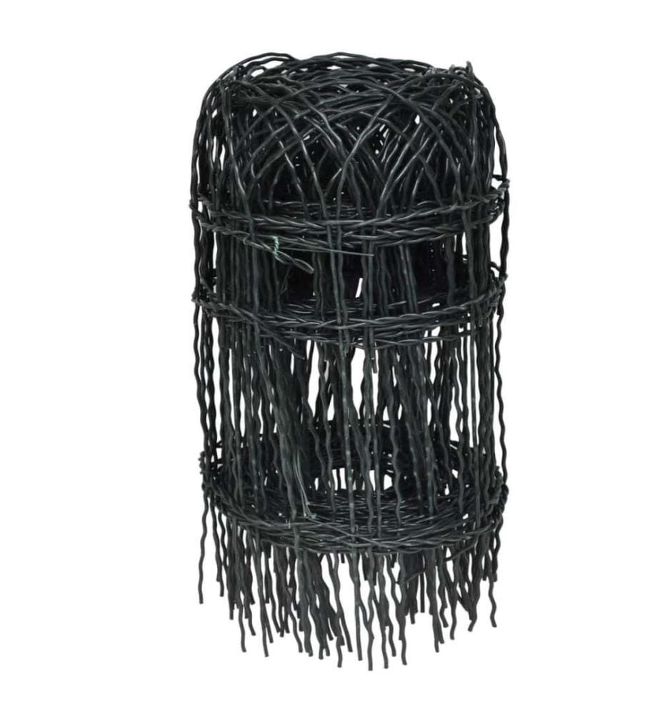 Beetzaun Pulverbeschichtetes Eisen 25×0,4 m