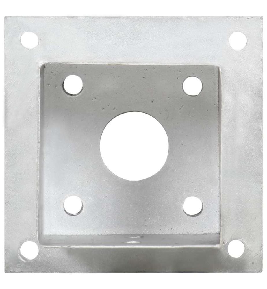 Pfostenanker 4 Stk. Verzinktes Metall 101 mm
