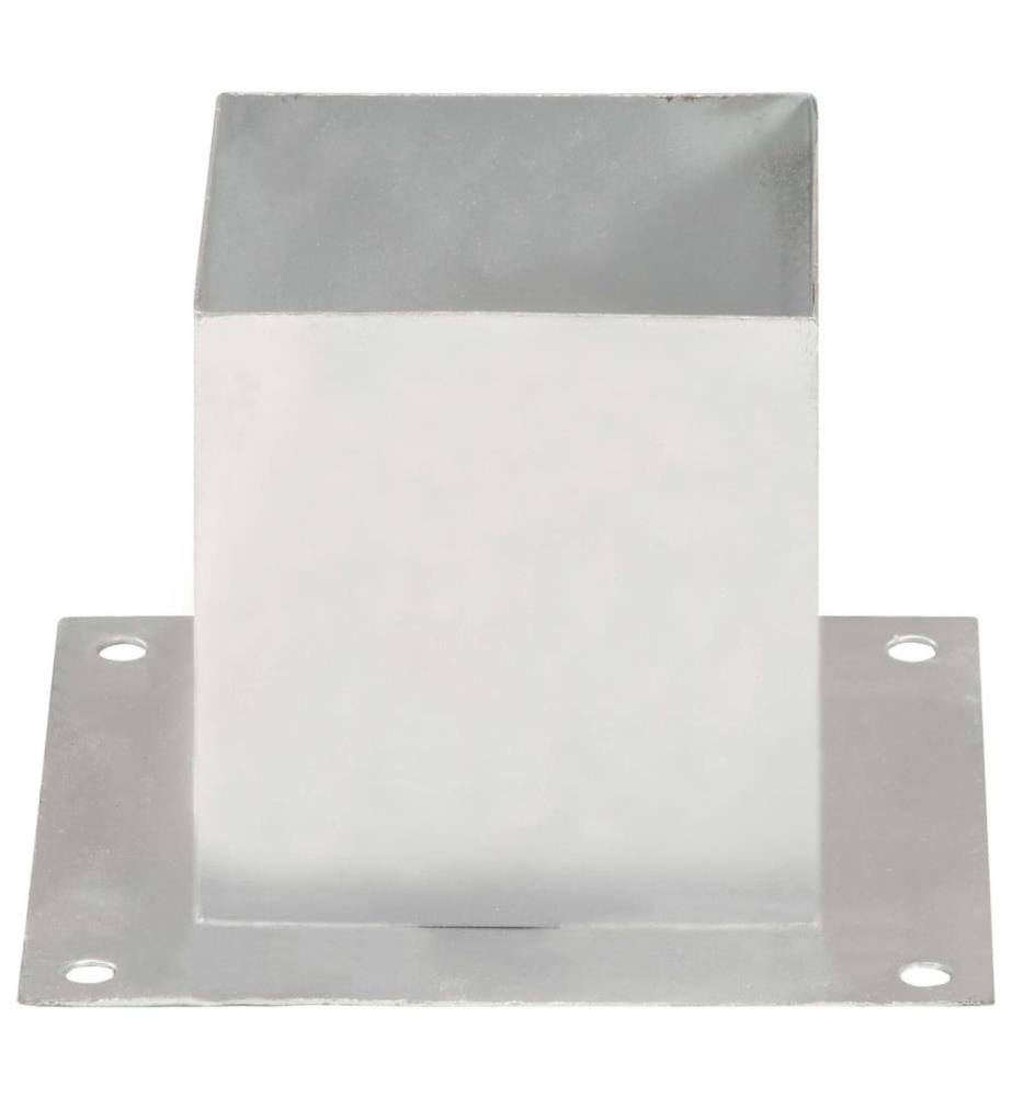 Pfostenanker 4 Stk. Verzinktes Metall 141 mm