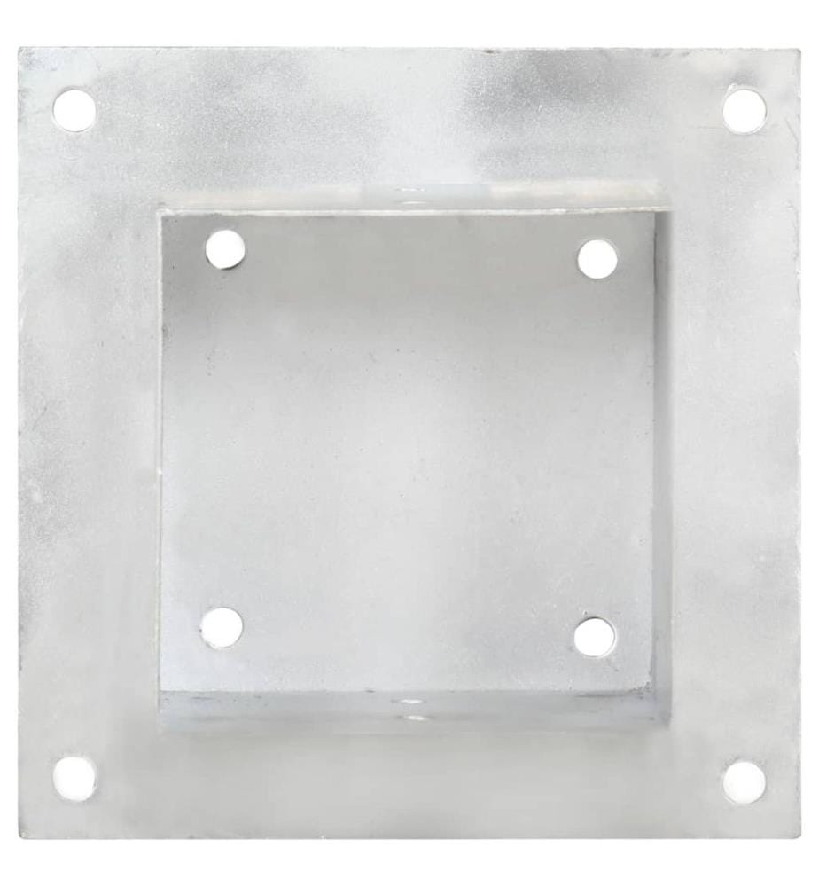 Pfostenanker 4 Stk. Verzinktes Metall 141 mm