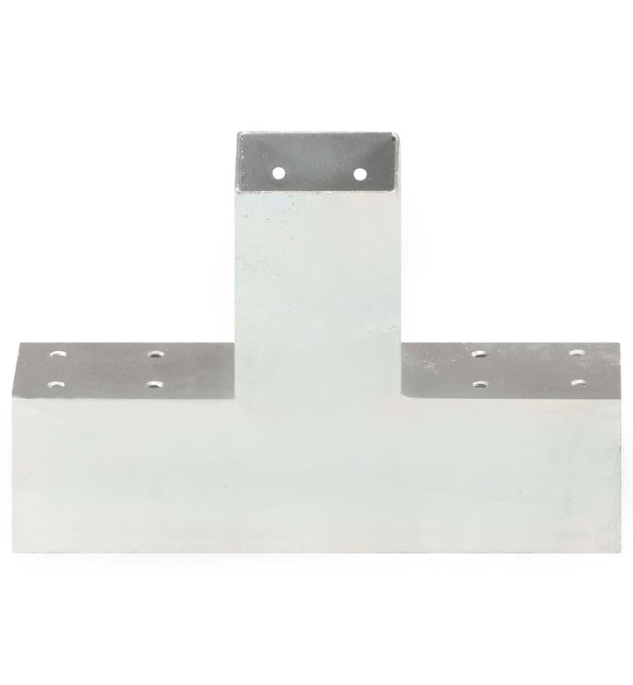 Pfostenverbinder 4 Stk. X-Form Verzinktes Metall 71 x 71 mm